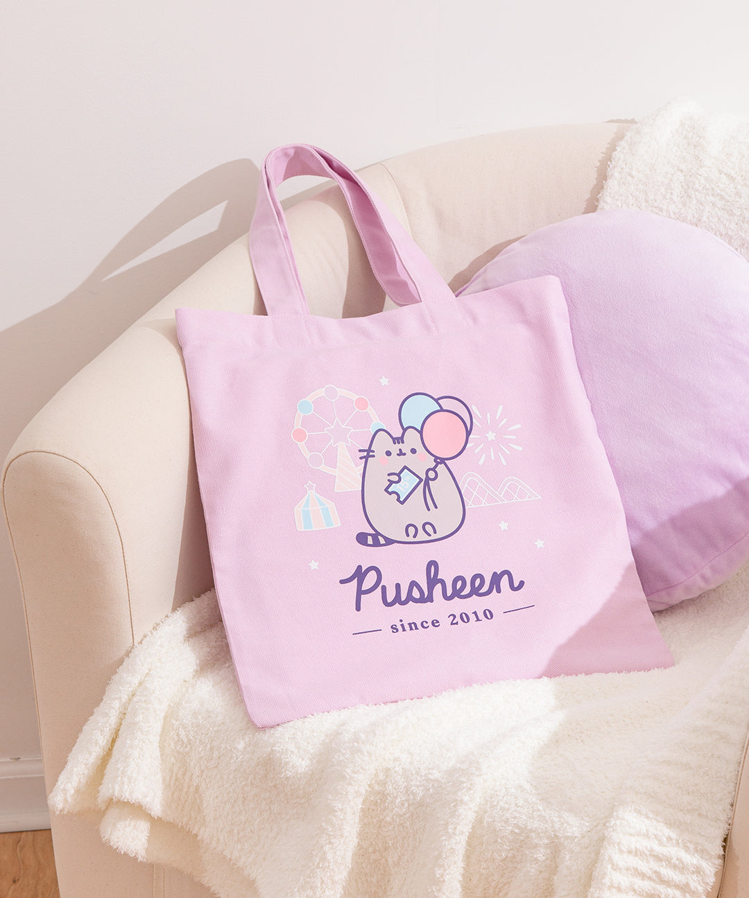 Pusheen 15th Anniversary Tote Bag