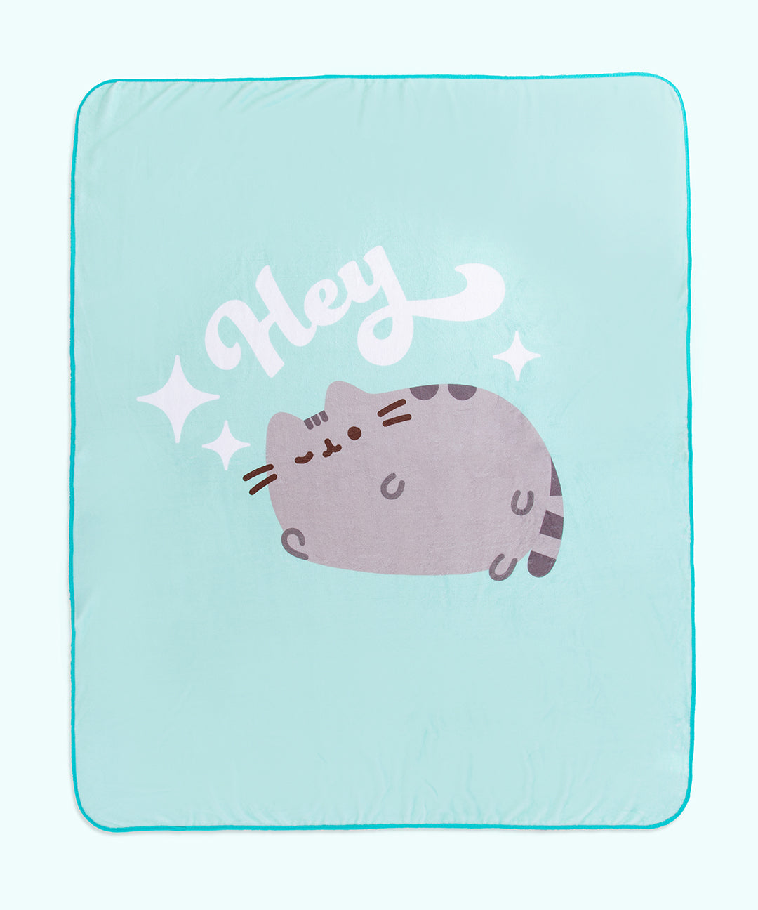 Pusheen Hey Throw Blanket