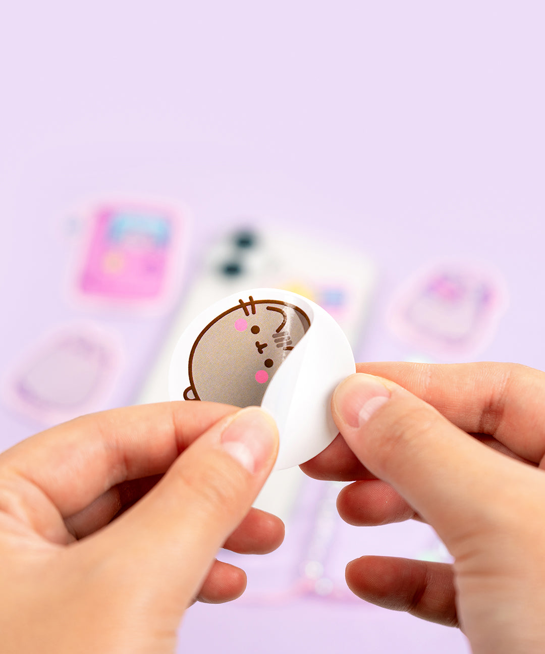 Pusheen Phone Stickers