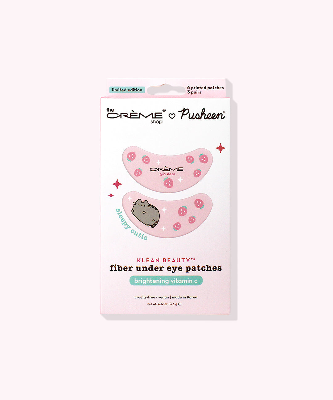 The Crème Shop x Pusheen Under Eye Patches - 3-pack